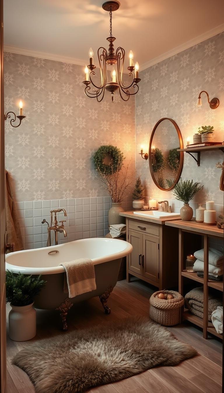 Winter Bathroom Decor: Simple Upgrades for a Warm & Inviting Look