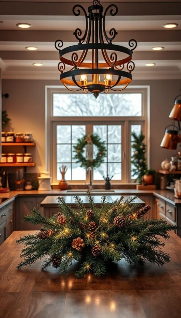 winter kitchen decorating tips
