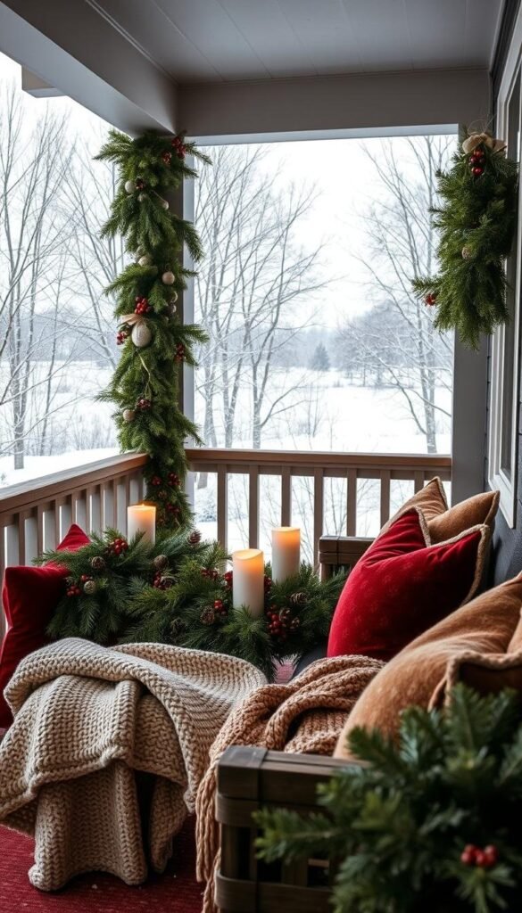 winter outdoor decorating ideas