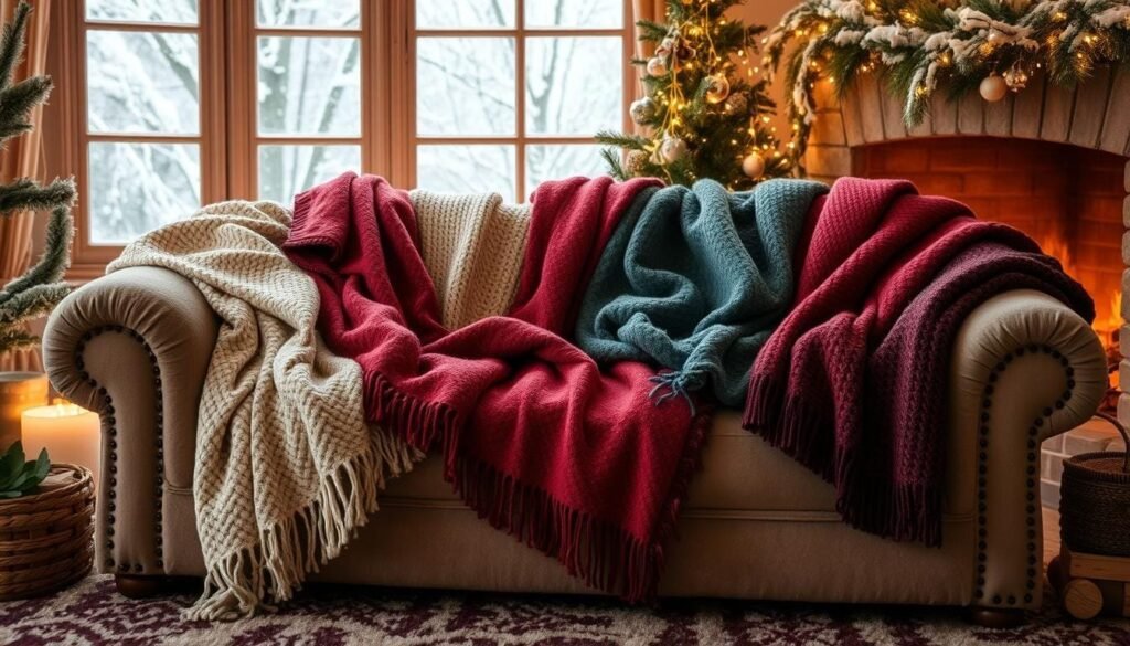 winter throw blanket ideas